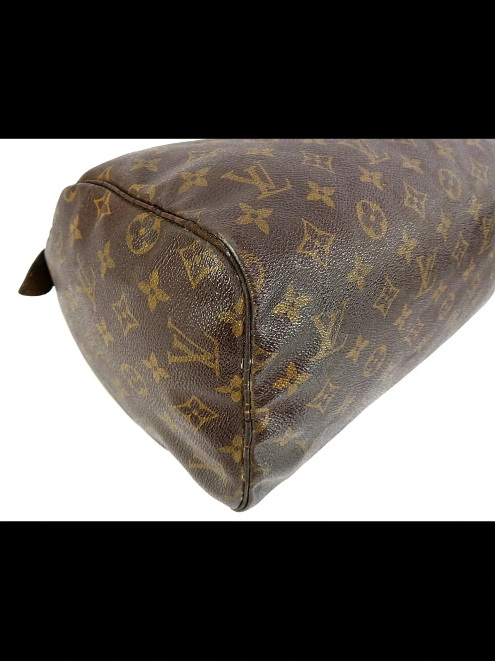 Louis Vuitton Brown Monogram Canvas Speedy Handbag